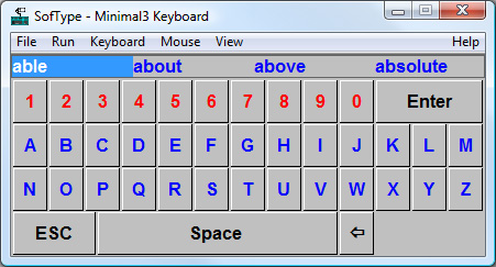 SofType keyboard