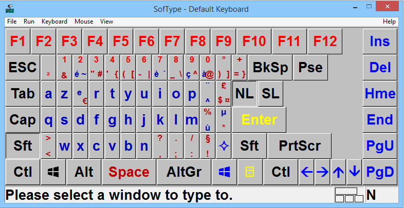 french keyboard layout copy