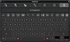 macOS on-screen keyboard